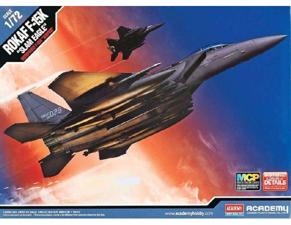 ACADEMY ACD12554 ROKAF F-15K SLAM EAGLE MCP KIT 1:72 Modellino