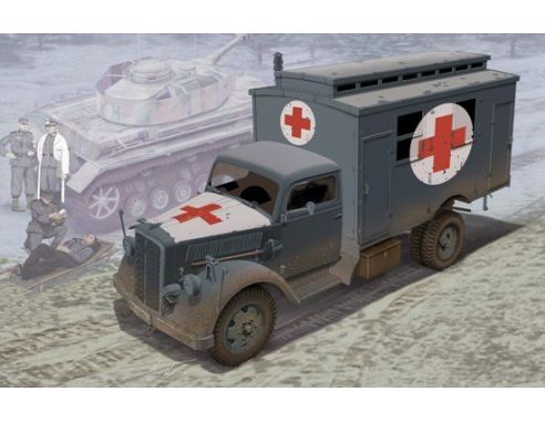 Dragon D6790 GERMAN AMBULANCE TRUCK KIT 1:35 Modellino