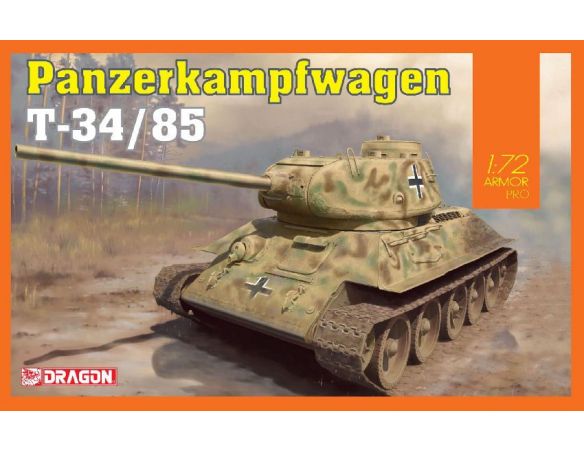 Dragon D7564 PANZERKAMPFWAGEN T-34/85  KIT 1:72 Modellino