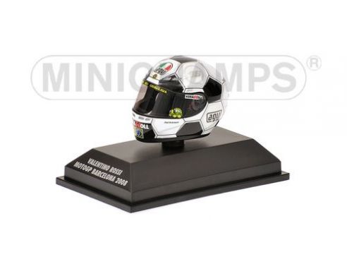 Minichamps PM398080086 CASCO V.ROSSI 2008 BARCELLONA 1:8 Modellino