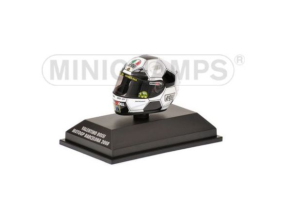 Minichamps PM398080086 CASCO V.ROSSI 2008 BARCELLONA 1:8 Modellino