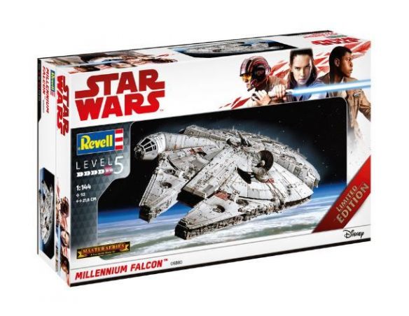 Revell RV06880 STAR WARS MILLENNIUM FALCON MASTER SERIES KIT 1:144 Modellino