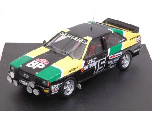 Trofeu TF1614 AUDI QUATTRO N.15 SAND IN FUEL M.CARLO 1981 MOUTON-ARRII RE-EDIT.1:43 Modellino