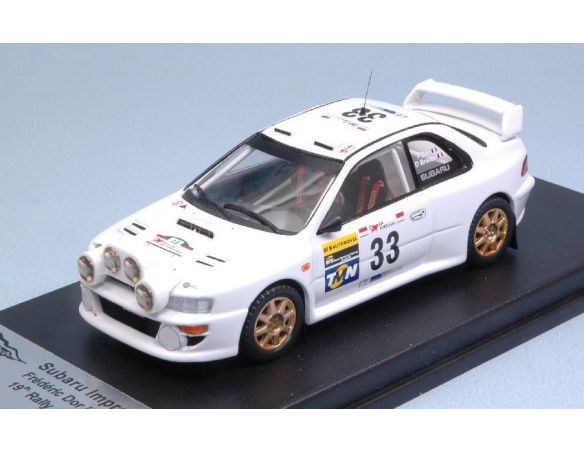Trofeu TFRRAL54 SUBARU IMPREZA WRC N.33 19th RALLY PORTUGAL 1998 DOR-BRETON 1:43 Modellino