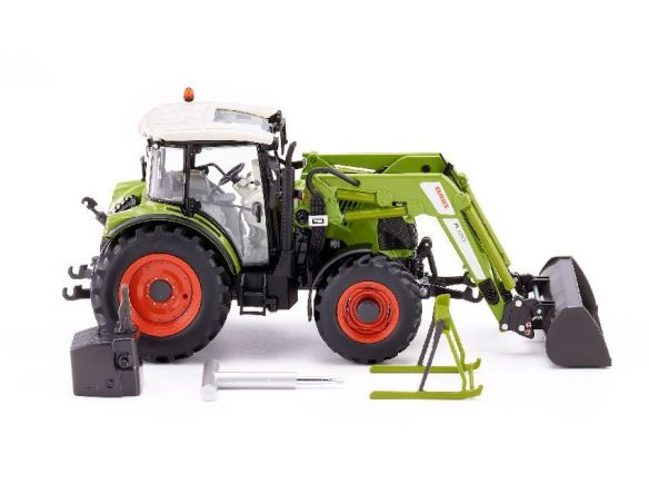 Wiking WK7829 TRATTORE CLAAS ARION 430 WITH FRONT LOADER 120 1:32 Modellino