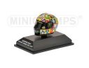 MINICHAMPS 398100096 CASCO HELMET AGV VALENTINO ROSSI LAGUNA SECA MOTOGP 2010 Modellino