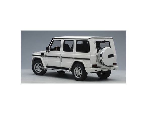 Auto Art 76103 MERCEDES BENZ G WAGON LWB WHITE 1:18 Modellino