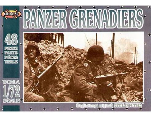 Atlantic ATL019 PANZER GRENADIERS KIT 1:72 Modellino