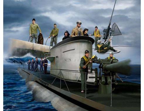 Revell RV02525 GERMAN MARINES WWII KIT 1:72 Modellino