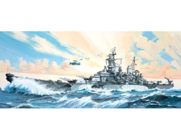 Revell RV05092 U.S.S. MISSOURI KIT 1:535 Modellino