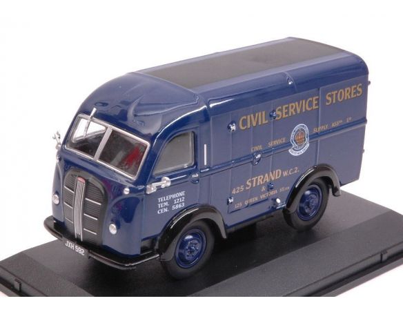 Oxford OXF43AK017 AUSTIN THREEWAY VAN CIVIL SERVICE STORES 1:43 Modellino