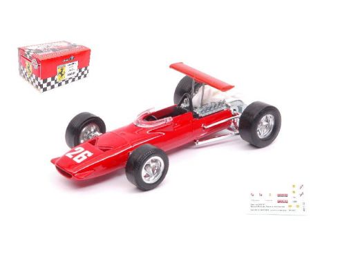 Solido SL4601 FERRARI V12 F1 J.ICKX 1968 N.26 WINNER FRENCH GP METAL BOX 1:43 Modellino