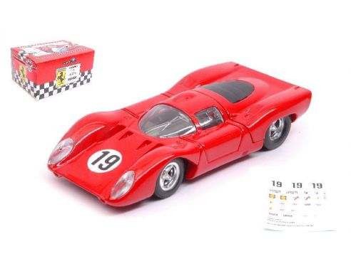 Solido SL4602 FERRARI 312 P N.19 ACCIDENT LM 1969 C.AMON-P.SCHETTY METAL BOX 1:43 Modellino