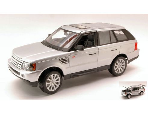 Maisto MI31135S RANGE ROVER SPORT 2006 SILVER 1:18 Modellino