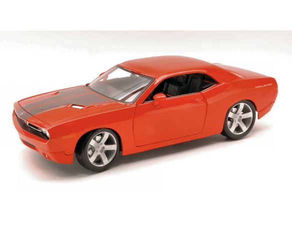 Maisto MI36138OR DODGE CHALLENGER 2006 ORANGE MET.1:18 Modellino