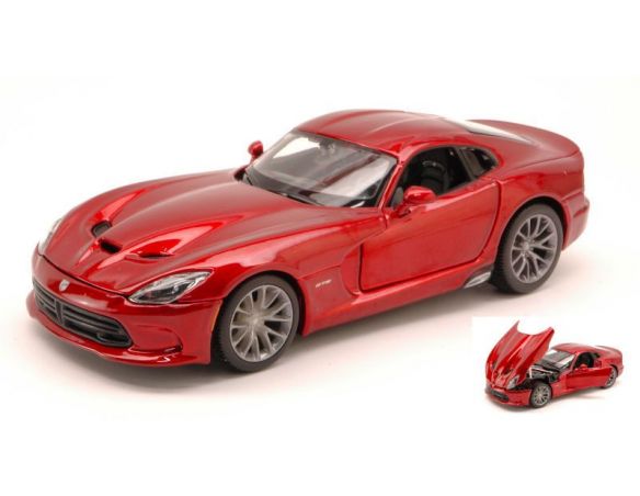 Maisto MI31271R DODGE VIPER GTS 2013 METALLIC RED 1:24 Modellino