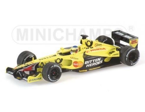 Minichamps PM400010012 JORDAN J.TRULLI 2001 1:43 Modellino