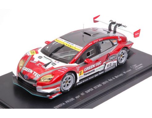 Ebbro EB45369 TOYOTA PRIUS N.31 WINNER MOTEGI SUPER GT 300 2015 SAGA-SASAKI-NAKAY.1:43 Modellino