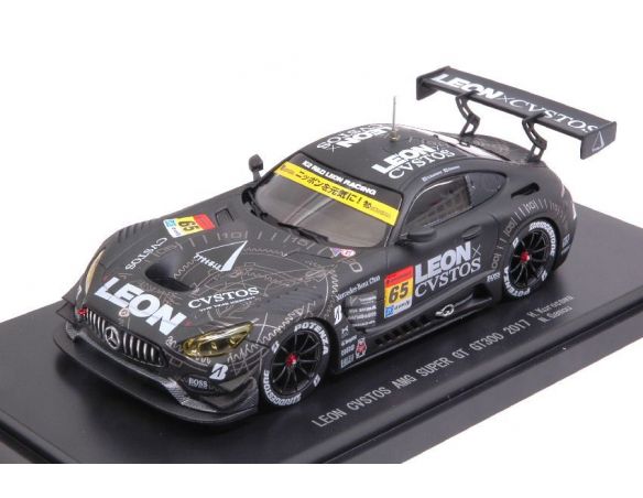 Ebbro EB45542 MERCEDES AMG N.65 WINNER SUZUKA SUPER GT 300 2017 KUROSAWA-GAMOU 1:43 Modellino