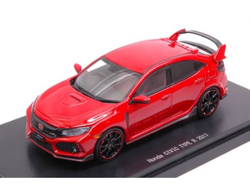 Ebbro EB45574 HONDA CIVIC TYPE R 2017 RED 1:43 Modellino
