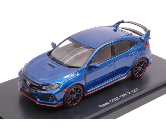 Ebbro EB45575 HONDA CIVIC TYPE R 2017 METALLIC BLUE 1:43 Modellino