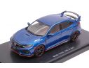 Ebbro EB45575 HONDA CIVIC TYPE R 2017 METALLIC BLUE 1:43 Modellino