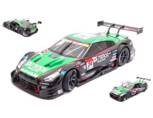 Ebbro EB81040 NISSAN GT-R N.24 WINNER FUJI SUPER GT500 2015 D.SASAKI-M.KRUMM 1:18 Modellino