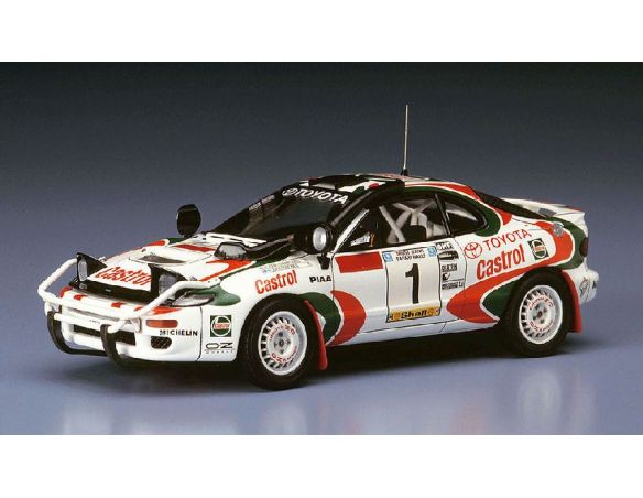 Hasegawa HG20309 TOYOTA CELICA TURBO 4WD N.1 WINNER SAFARI RALLY 1993 KIT 1:24 Modellino