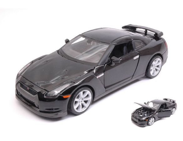 Maisto MI31294BK NISSAN GT-R 2009 BLACK 1:24 Modellino