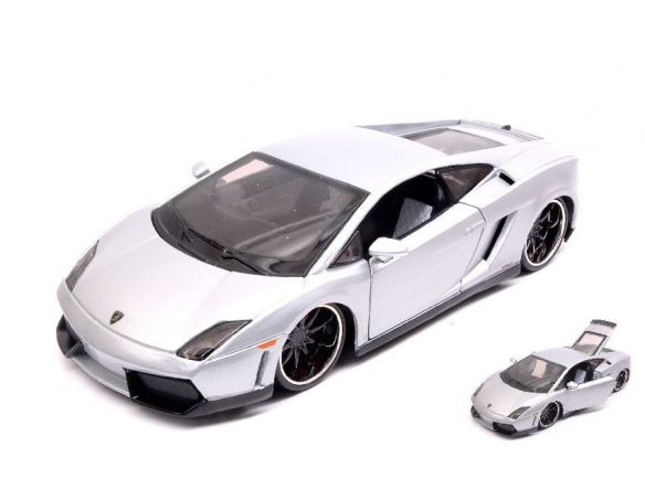 Maisto MI31352S LAMBORGHINI GALLARDO LP-560-4 SILVER EXOTICS 1:24 Modellino