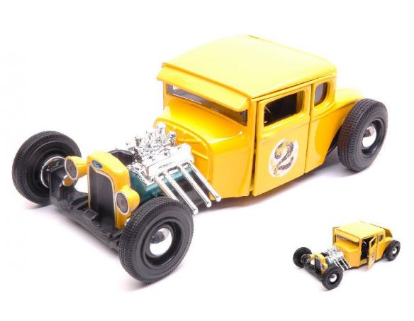 Maisto MI31354Y FORD MODEL A 1929 YELLOW 1:24 Modellino
