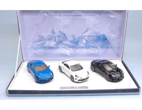 Norev NV517862 COFFRET ALPINE PREMIERE EDITION 2017 (3 CARS) 1:43 Modellino