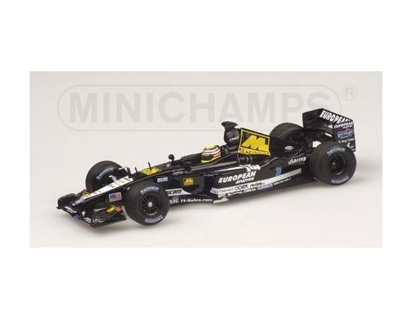 Minichamps PM400010220 MINARDI A.YOONG 2001 INDYANAPOLIS GP 1:43 Modellino