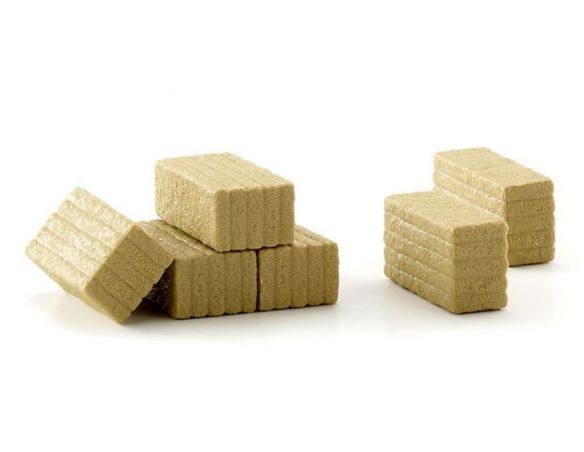 Wiking WK7394 BALLE FIENO RETTANGOLARI mm 66x35x25  Pz.6 1:32 Modellino