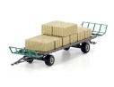 Wiking WK7831 RIMORCHIO CON 8 BALLE FIENO 1:32 Modellino