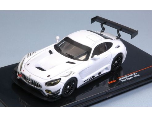 Ixo model GTM121 MERCEDES AMG GT3 WHITE RACE VERSION 1:43 Modellino