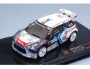 Ixo model RAM652 CITROEN DS3 N.7 WINNER RALLY DU CONDROZ-HUY 2016 C.BREEN-M.SCOTT 1:43 Modellino