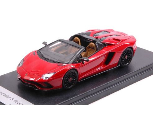 Looksmart LS482C LAMBORGHINI AVENTADOR S ROADSTER ROSSO MARS 1:43 Modellino