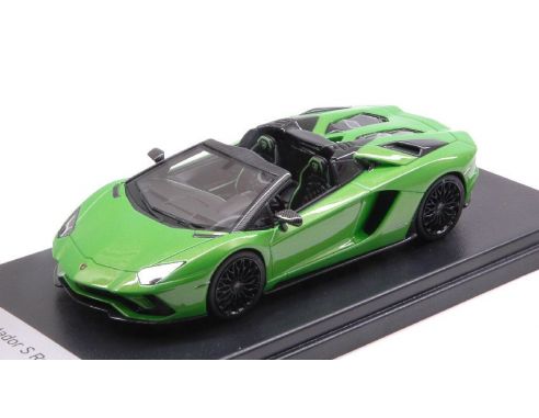 Looksmart LS482D LAMBORGHINI AVENTADOR S ROADSTER VERDE MANTIS 1:43 Modellino