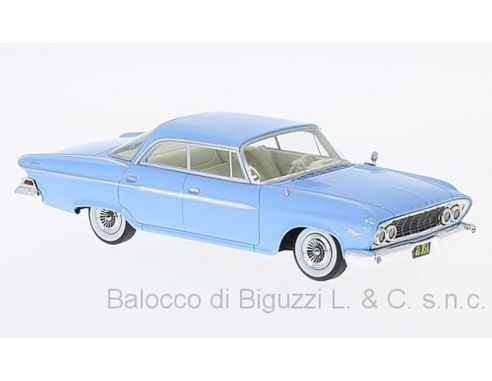 Neo Scale Models NEO46826 DODGE DART PHOENIX 1961 LIGHT BLUE 1:43 Modellino