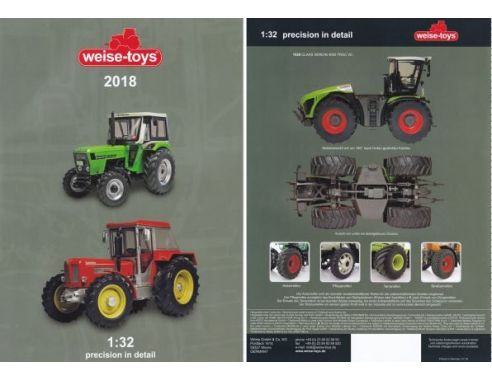 Welly WEISECAT2018 CATALOGO WEISE 2018 Modellino