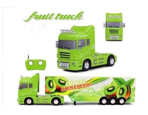 RUI CHUANG QY0258A CAMION FRUTTA KIWI 1:38 Modellino