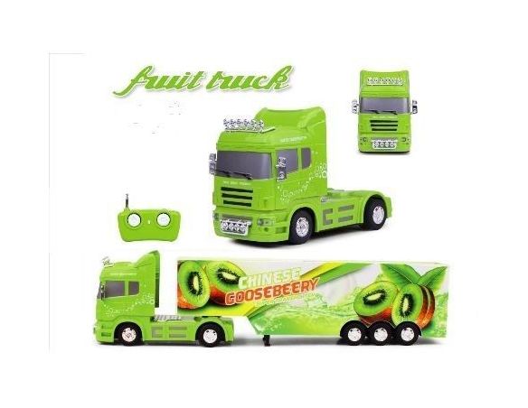 RUI CHUANG QY0258A CAMION FRUTTA KIWI 1:38 Modellino