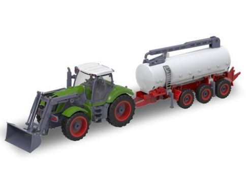 RUI CHUANG QY8301F TRATTORE CON CISTERNA 1:28 Modellino