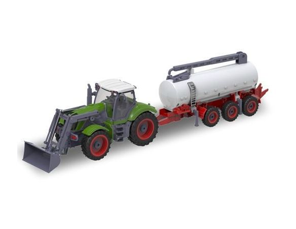 RUI CHUANG QY8301F TRATTORE CON CISTERNA 1:28 Modellino