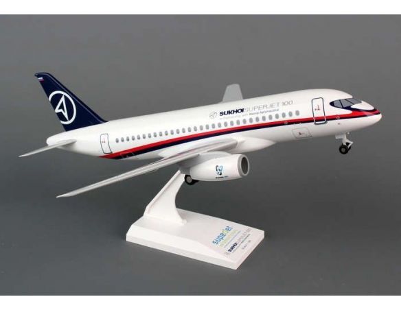 Sky Marks SKR738 SUKHOI SUPERJET 100 1:100 Aerei Modellino