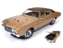 Auto World AMM1105 BUICK SKYLARK GS 1970 HEMMINGS MUSCLE MACHINES GOLD 1:18 Modellino