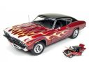 Auto World AMM1108 CHEVY CHEVELLE SS396 1969 BROWN 1:18 Modellino