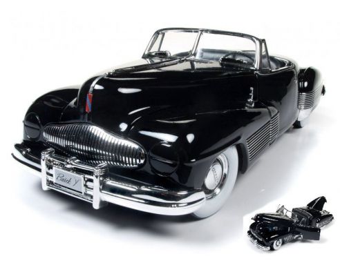 Auto World AMM1120 BUICK Y-JOB 1938 BLACK 1:18 Modellino