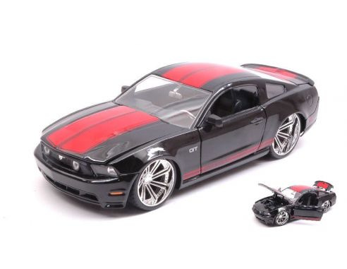 Jada JADA96868-1 FORD MUSTANG GT 2010 BLACK 1:24 Modellino
